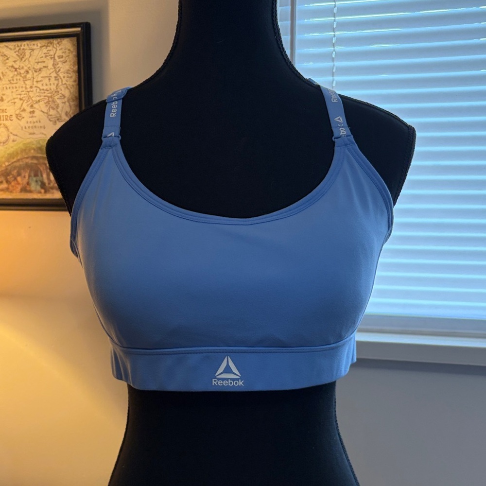 Reebok Women's Sky Blue Sports Bra